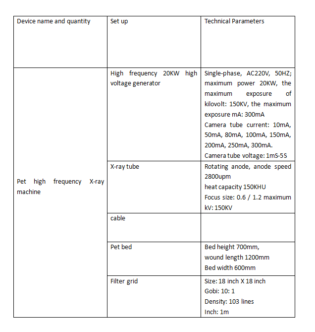 Pet X ray machine product description1.png